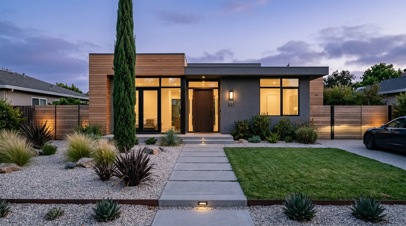 Driveway-Side Tree Placement